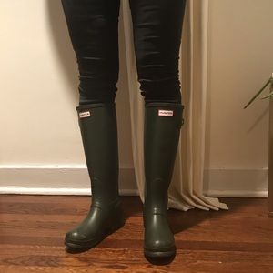 Hunter rain boots